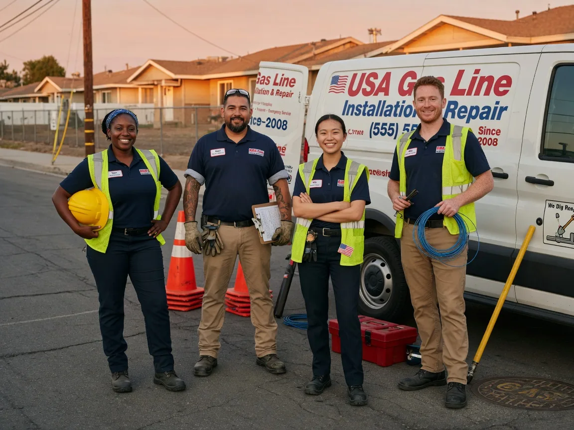 Gas Line Installation company in Crossroads, NM